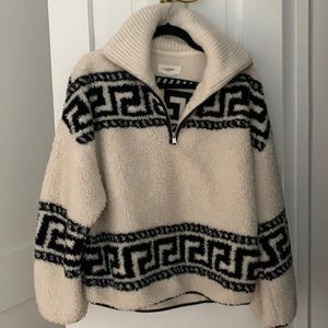 Isabel Marant garner half zip fleece